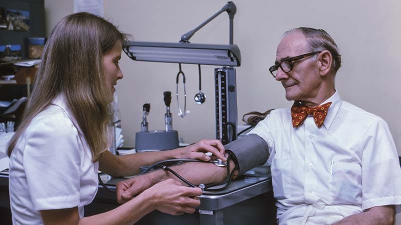 Does Medicare cover blood pressure monitors senior man.jpg